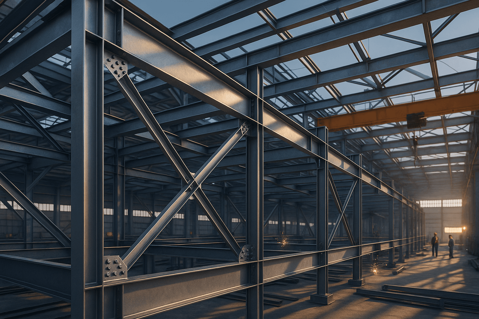 İstanbul çelik konstrüksiyon firması CLK Çelik - Endüstriyel çelik yapı tasarımı ve üretimi, Türkiye en iyi çelik konstrüksiyon hizmeti